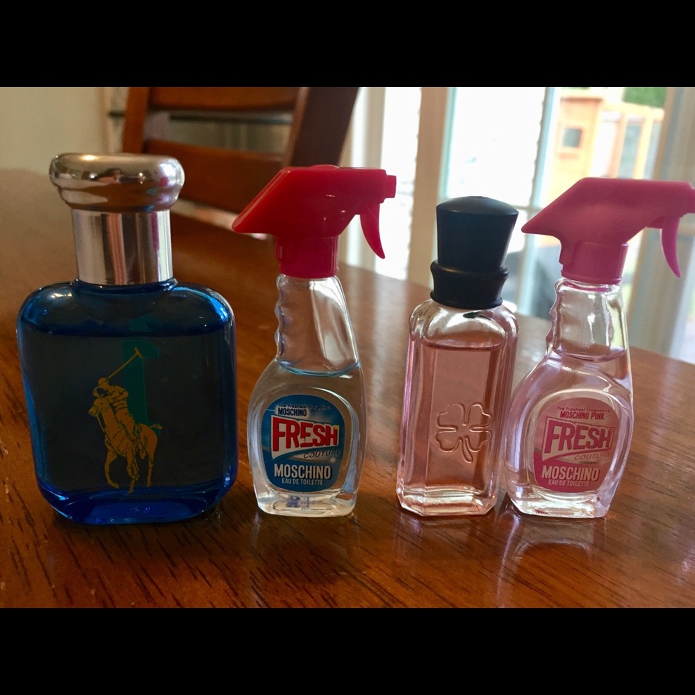 Fresh fragrance bundle (Moschino, Ralph, Lucky)